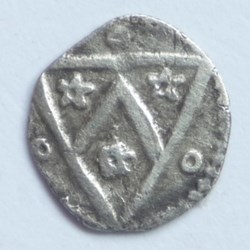 Courtrai (1253 à fin du XIIIème siècle). Maille muette ou petit denier anonyme