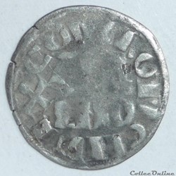 Eléonore d 'Alsace (1183-1214) . Denier