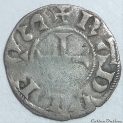 Raoul VII (1160-1176). Denier