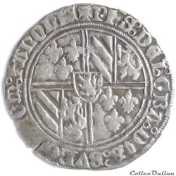 Philippe le Bon (1433-1467) - Double-gros dit Vierlander