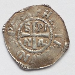 Hériman (1072 -1090). Denier
