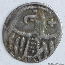 Denier à l'aigle de Henri II et Henri III (1235-1261)