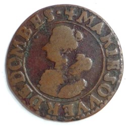 Marie de Montpensier (1608-1627). Double tournois