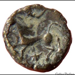 Série 30 DT 186 quart de statère dit "aux arcs de cercle" à la griffe " " aux segments "