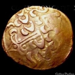 Série 21 DT 143-Statère d’or au cheval retourné, série B, variété avec croix