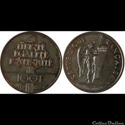 100 francs Droits de l’Homme 1989