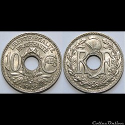 10 centimes Lindauer 1938