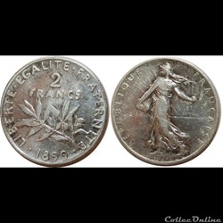 2 francs Semeuse 1899