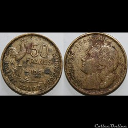 50 francs Guiraud 1951
