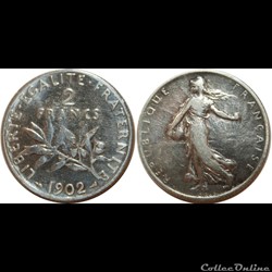 2 francs Semeuse 1902