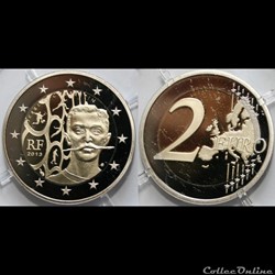 2 € comm. - Pierre de Coubertin - 2013