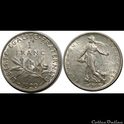 1 franc Semeuse 1920