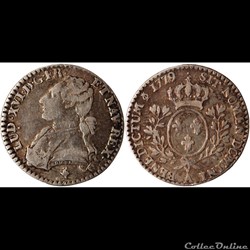 Louis XVI - 1/10e Ecu dit "aux branches d'olivier - 1789 A