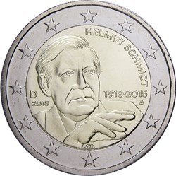 Allemagne - 100° anniversaire de la naissance du chancelier allemand Helmut Schmidt (A)