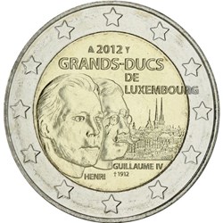Luxembourg - Grand-Duc Henri & Grand-Duc Guillaume IV - série consacrée à la dynastie grand-ducale