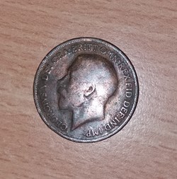 1 penny George V 1918