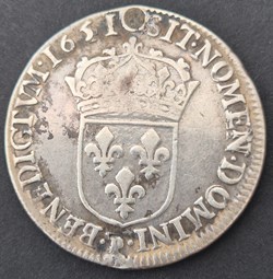Demi ecu 1651 dijon