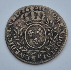 1/10 eme d ecu louis xv 1726 dijon