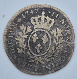 1/10 eme d ecu louis xv 1747 dijon