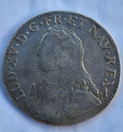 Ecu de louis XV 1726 P dijon