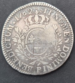 Demi ecu 1762 dijon