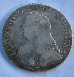 Ecu de louis XV 1728 dijon