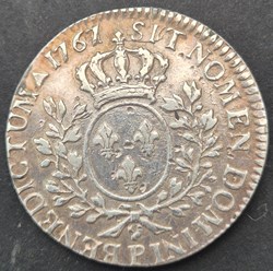 Demi ecu 1767 sur 1761 dijon