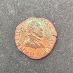 Double tournois 1593 pp semur-en-auxois