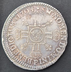 Demi ecu 1704 dijon