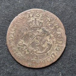 1 sou louis xv 1739 dijon