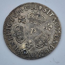 1/10 eme d ecu louis xiv 1711 dijon