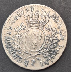 Demi ecu 1729 dijon