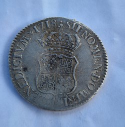 Ecu de louis XV  1718 P pour dijon