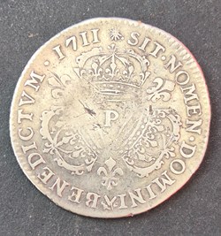 1/4 d ecu 1711 dijon