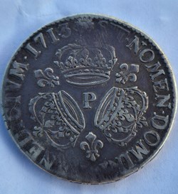Ecu de louis XIV de 1713 P pour dijon