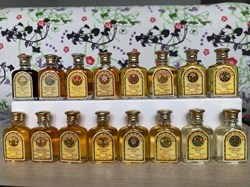 Extraits de parfum de L’occitane 1ère édition, années 1980/90