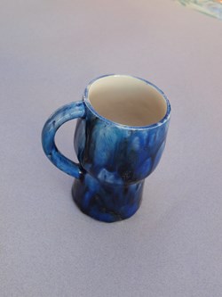 Mazagran bleu