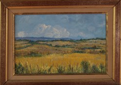 Champs et Luberon / Dernières peintures de 1980 à 1985