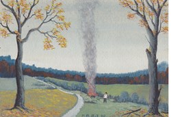 Feu d'élagage / 08 - 03 - 1940
