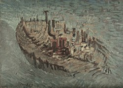 Barque éventrée  /  1964