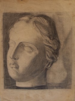 Dessin d'après plâtre / Années fin 1933