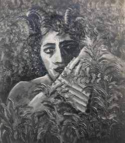 Pan avec sa flûte (Photo)  / 1960