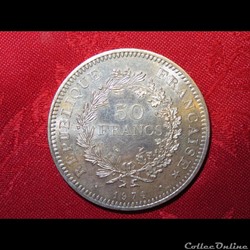 50 Francs Hercule 1974