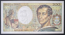 F.70/2.01 200 Francs Montesquieu 1994 K.162 N°987018
