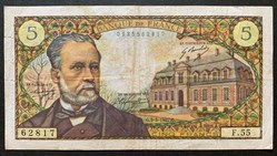 F.61.05 5 Francs Pasteur 1967 F.55 N°62817