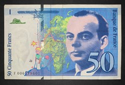 F.72.02 50 Francs Saint-Exupéry 1993 accentué F.006579601