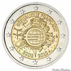 dix ans de billets et pièces en euros