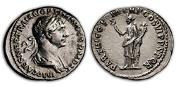 1.116.2 Trajan Denarius Rome Felicitas