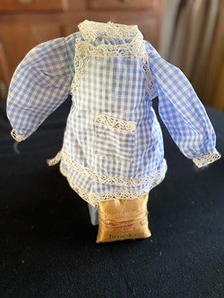 robe poupée de collection vichy BB