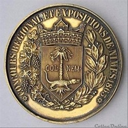 Concours régional et expositions de Nîmes 1865